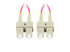 EAN 5901969433326 - Lanberg FO-SUSU-MD41-0050-VT Cable de fibra óptica e InfiniBand 5 m SC Violeta imagen 3