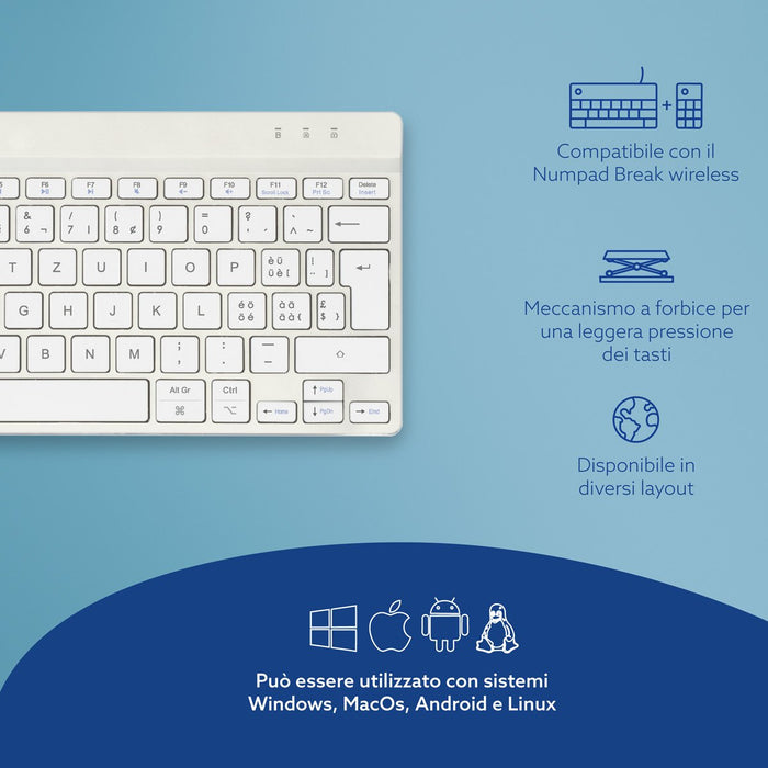 EAN 8719274492214 - R-Go Tools Compact Break teclado Oficina Suizo imagen 14