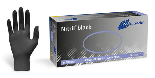 EAN 4250016405092 - Meditrade Nitril Negro L 100 pieza(s) imagen 2