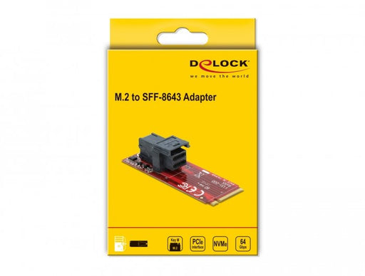 EAN 4043619627219 - DeLOCK 62721 tarjeta y adaptador de interfaz Interno M.2 imagen 2