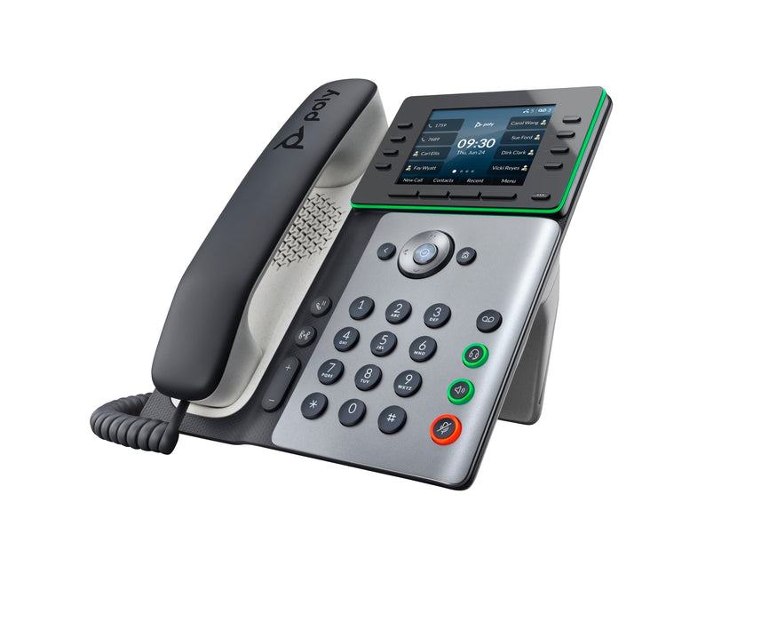 EAN 0197497341409 - HP Poly Edge E300 IP Phone and PoE-enabled teléfono IP Negro 8 líneas IPS imagen 9