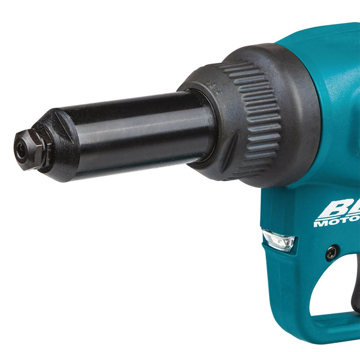 EAN 0088381876445 - Makita DRV150Z remachadora eléctrica Negro, Azul 2.4,3.2,4,4.8 mm 10 kN imagen 3