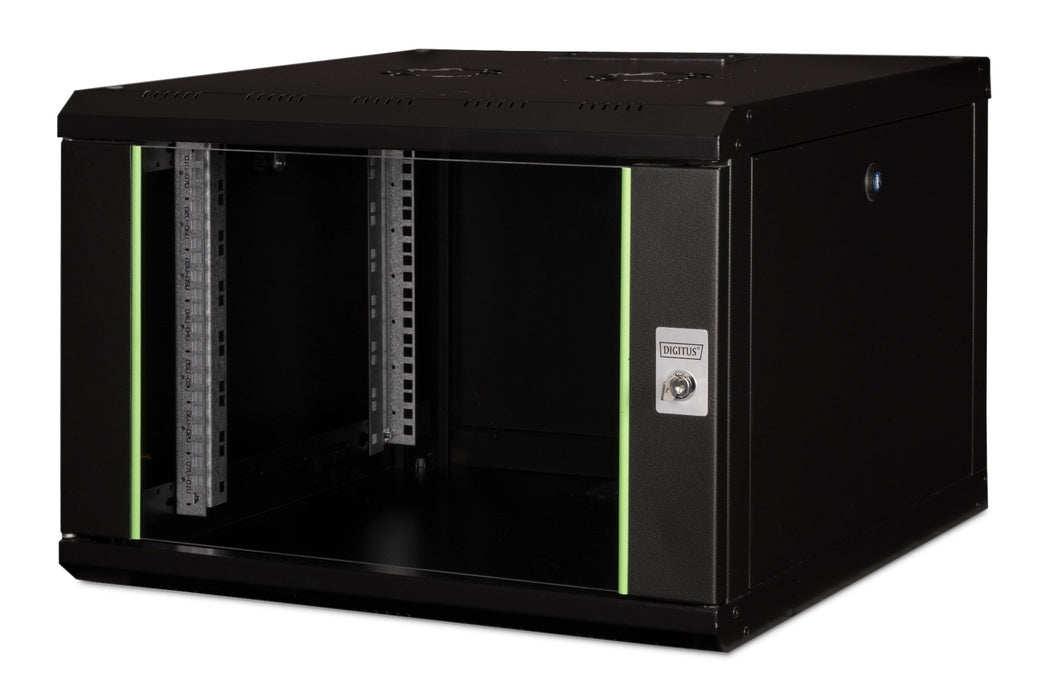 EAN 4016032257622 - Digitus DN-19 07U-6/6-SW armario rack 7U Bastidor de pared Negro imagen 1