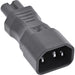 EAN 4043718289769 - InLine 16723C adaptador de enchufe eléctrico C14 C7 Negro imagen 2