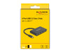 EAN 4043619641291 - DeLOCK 64129 hub de interfaz USB 3.2 Gen 2 (3.1 Gen 2) Type-C 5000 Mbit/s Negro imagen 3