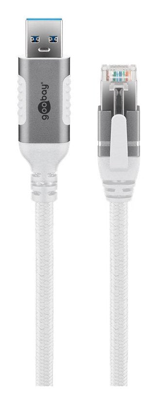 EAN 4040849741579 - Goobay 74157 cable de red Blanco 1 m Cat6 F/UTP (FTP) imagen 2