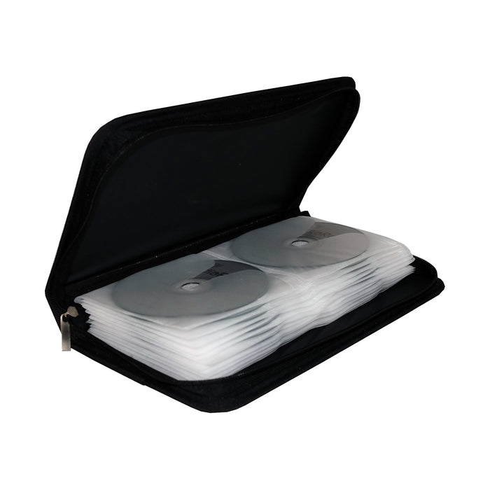 EAN 4260057123275 - MediaRange BOX51 funda para discos ópticos Funda cartera 48 discos Negro imagen 4