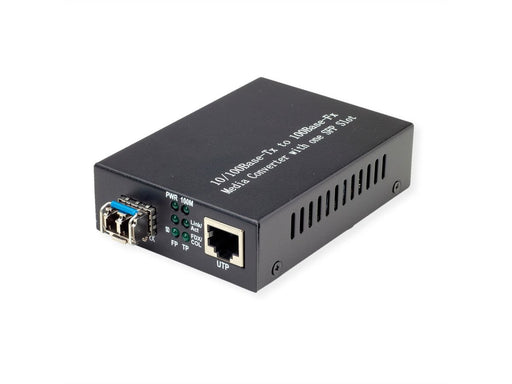 EAN 7630049611115 - VALUE 21.99.1070 convertidor de medio 100 Mbit/s Negro imagen 1
