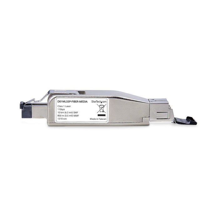 EAN 65030909822 - StarTech.com D01ML55P-FIBER-MEDIA convertidor de medio 1000 Mbit/s 1310 nm Multimodo, Monomodo Plata imagen 6
