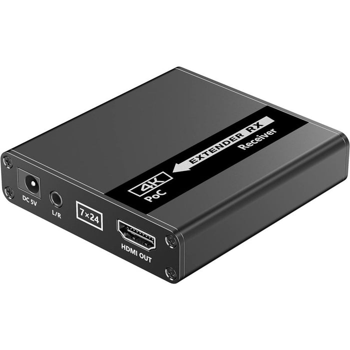 EAN 8059018368505 - Techly IDATA EX-HL81TYP extensor audio/video Transmisor y receptor de señales AV Negro imagen 6
