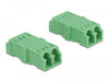 EAN 4043619859245 - DeLOCK 85924 adaptador de fibra óptica 4 pieza(s) Verde imagen 2