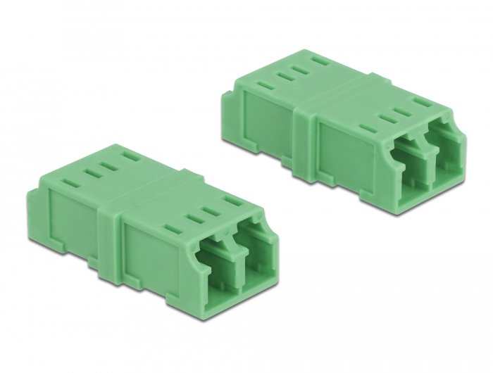 EAN 4043619859245 - DeLOCK 85924 adaptador de fibra óptica 4 pieza(s) Verde imagen 2
