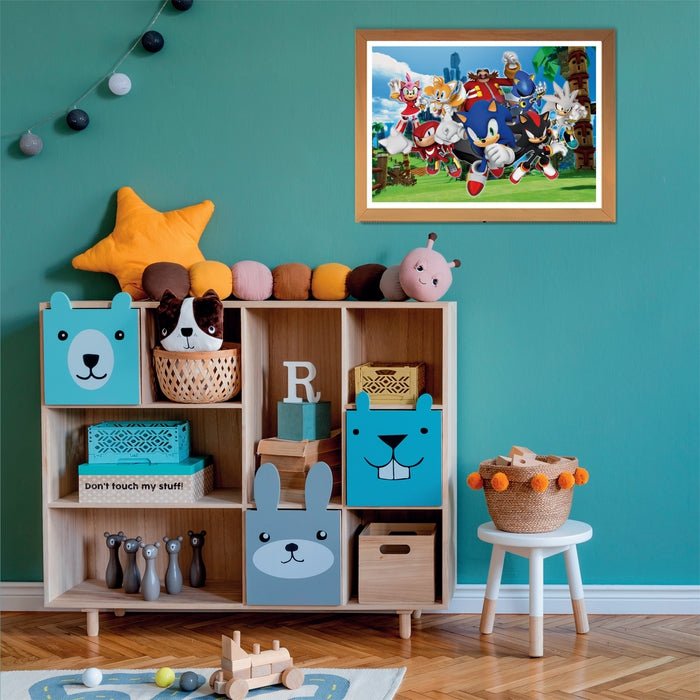 EAN 8005125271597 - Clementoni Supercolor Sonic the hedgehog Puzzle rompecabezas 104 pieza(s) Dibujos imagen 3