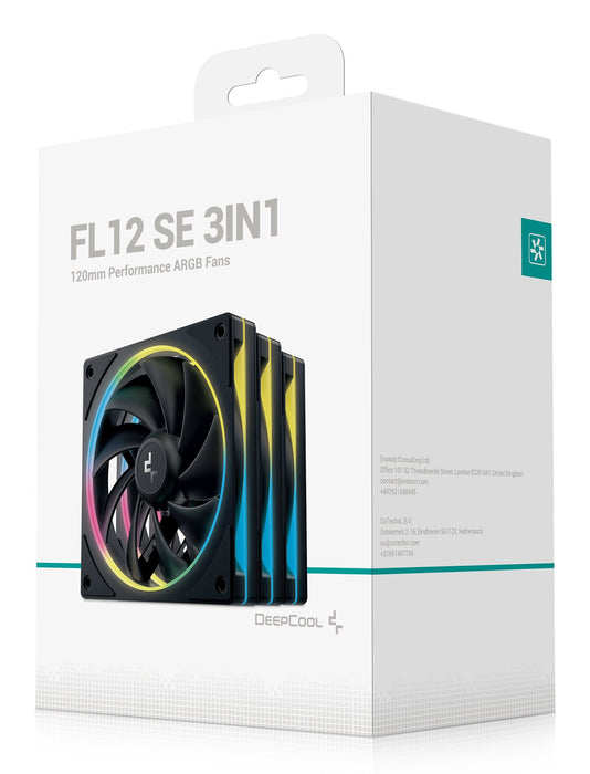 EAN 6933412785354 - DeepCool FL12 SE 3IN1 Carcasa del ordenador Ventilador 12 cm Negro imagen 7