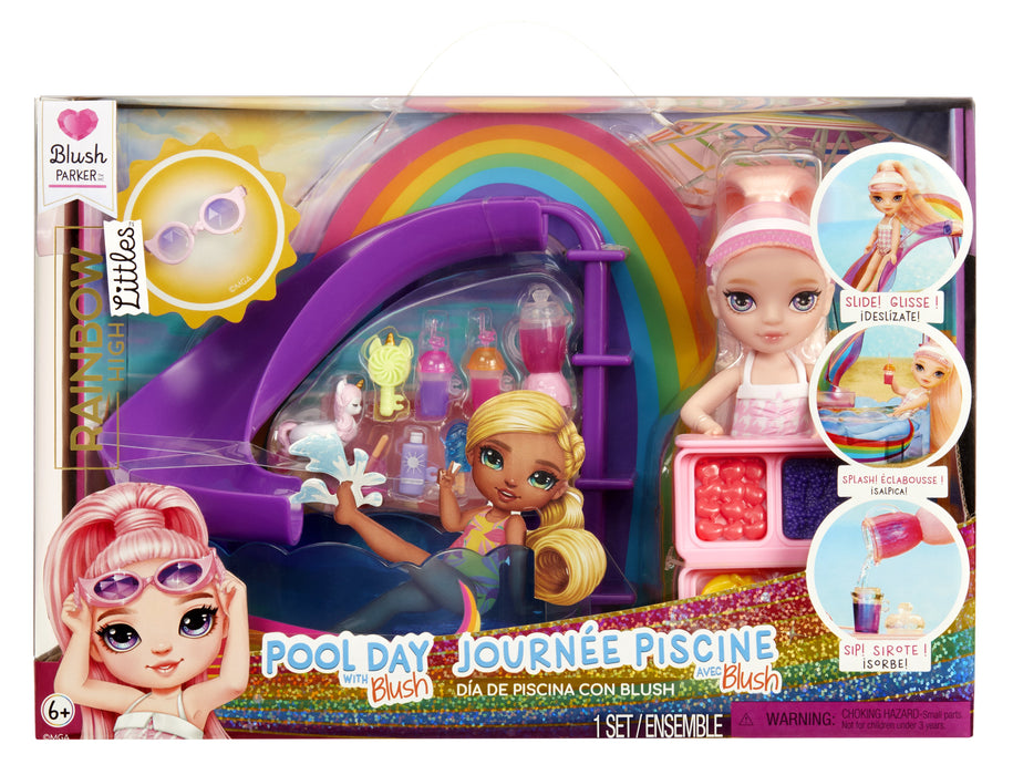 EAN 0035051522249 - Rainbow High Little Pool Day with Blush Playset imagen 2