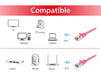 EAN 4015867166154 - Equip 605585 cable de red Rosa 7,5 m Cat6 S/FTP (S-STP) imagen 3