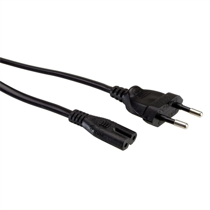 EAN 7630049615410 - VALUE 19992089 Negro 1 m CEE7/16 IEC 320 imagen 1