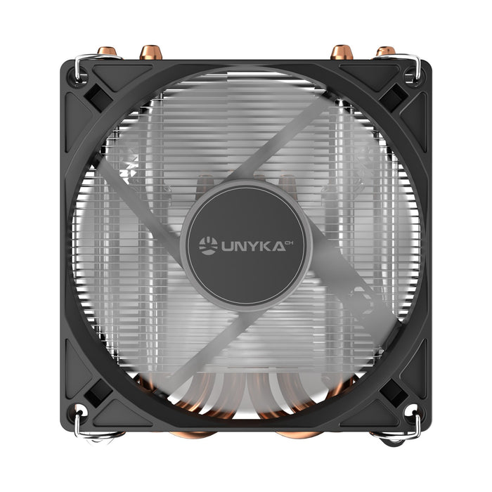 EAN 8436617922107 - UNYKAch UNYCOOL H37 Procesador Refrigerador de aire 9 cm Negro, Blanco 1 pieza(s) imagen 5