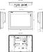 EAN 4025515079002 - Siemens 6AV2124-0MC01-0AX0 panel de control táctil 30,7 cm (12.1") 800 x 1280 Pixeles imagen 3
