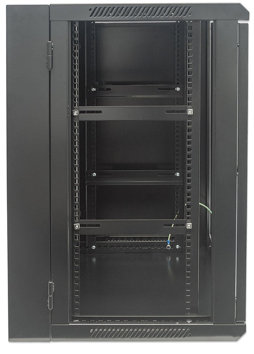 EAN 766623712019 - Intellinet 712019 armario rack 15U Bastidor de pared Negro imagen 4