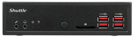 EAN 0887993004464 - Shuttle DH32U5 PC/estación de trabajo barebone 1,35 l tamaño PC Negro i5-1135G7 Intel® SoC imagen 1