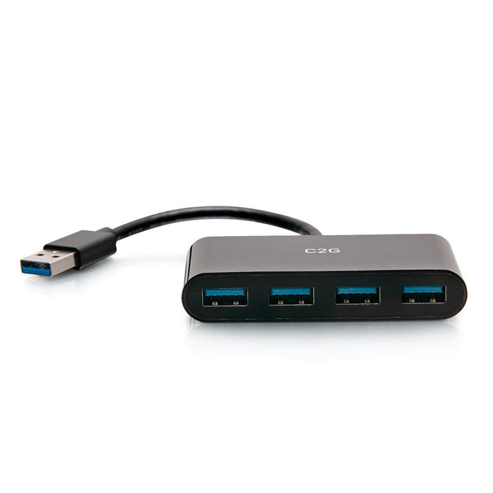 EAN 0757120544616 - C2G C2G54461 hub de interfaz USB 3.2 Gen 1 (3.1 Gen 1) Type-A Negro imagen 1