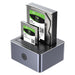 EAN 4894160051271 - UNITEK Y-3026GY01-EU base de conexión para disco duro USB 3.2 Gen 1 (3.1 Gen 1) Type-B Gris imagen 5