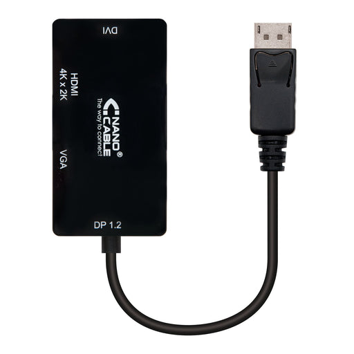 EAN 8433281007994 - Nanocable 10.16.3301-BK adaptador de cable de vídeo 0,15 m imagen 1
