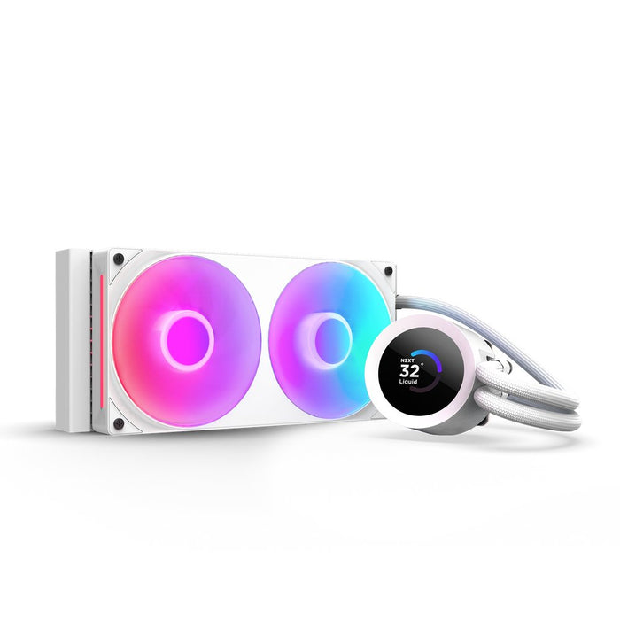 EAN 5056547205229 - NZXT Kraken Plus RGB 240 Procesador Sistema de refrigeración líquida todo en uno 12 cm Blanco imagen 1
