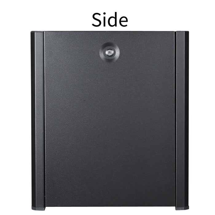 EAN 5420016848550 - LOGON RWP09U56BL armario rack 9U Bastidor de pared Negro imagen 4