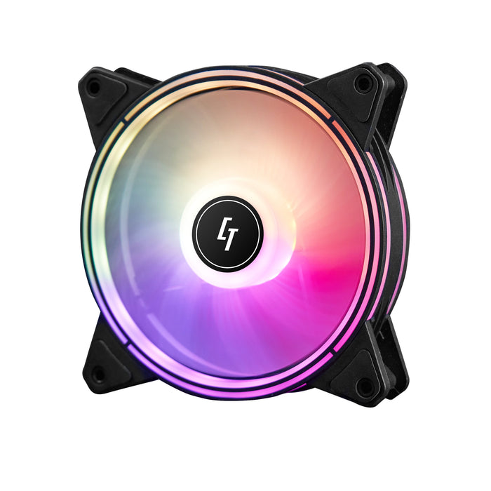 EAN 0753263077257 - Chieftec NF-1225RGB sistema de refrigeración para ordenador Carcasa del ordenador Ventilador 12 cm Negro  imagen 3