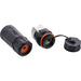 EAN 4043718291670 - InLine 69990R cambiador de género para cable RJ45 female Negro imagen 1