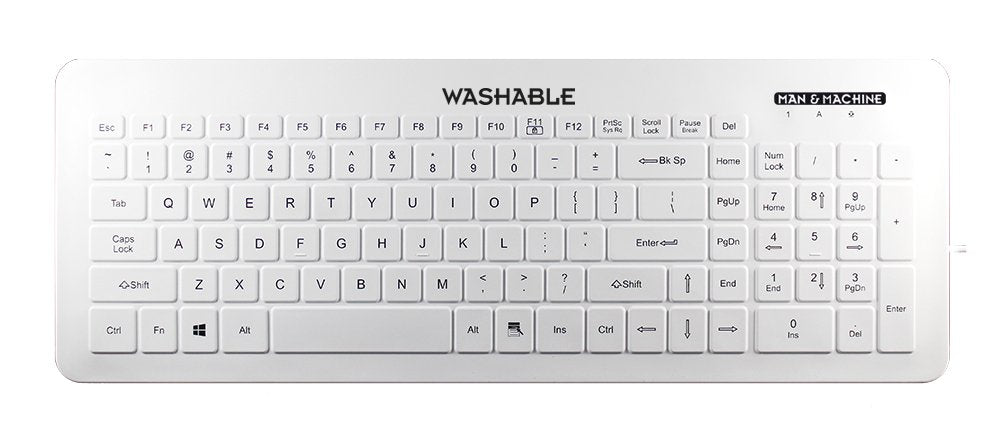 EAN 8720707410729 - Baaske Medical 2012015 teclado Médico USB QWERTY Alemán Blanco imagen 1