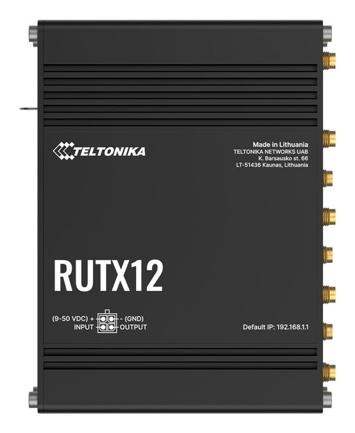 EAN 4779051846726 - Teltonika RUTX12 Router de red móvil imagen 1