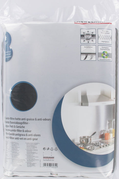 EAN 3176238080729 - Fackelmann 0807250 accesorio para campana de estufa Filtro para campana extractora imagen 1