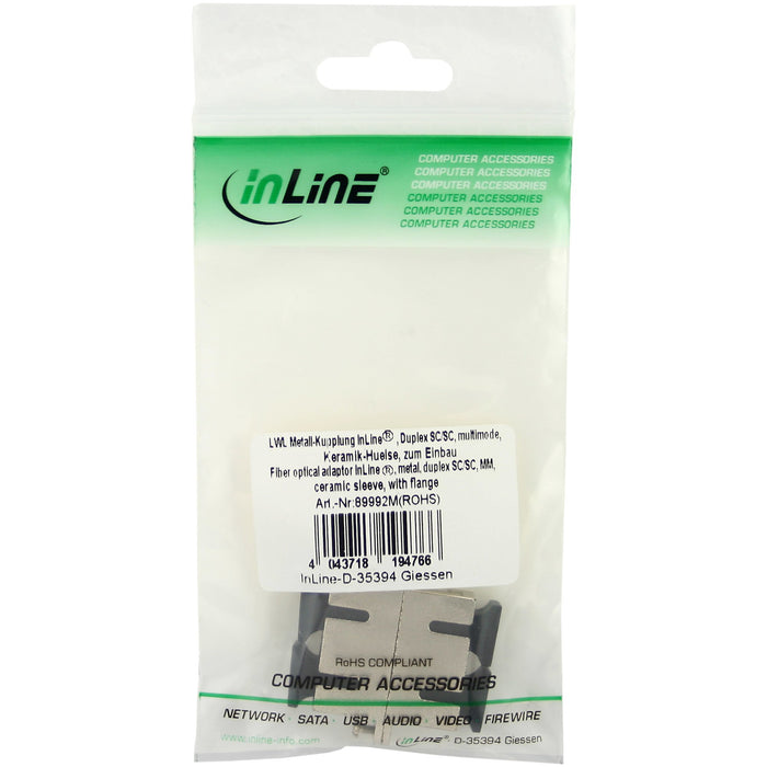 EAN 4043718194766 - InLine 89992M adaptador de fibra óptica Plata imagen 3