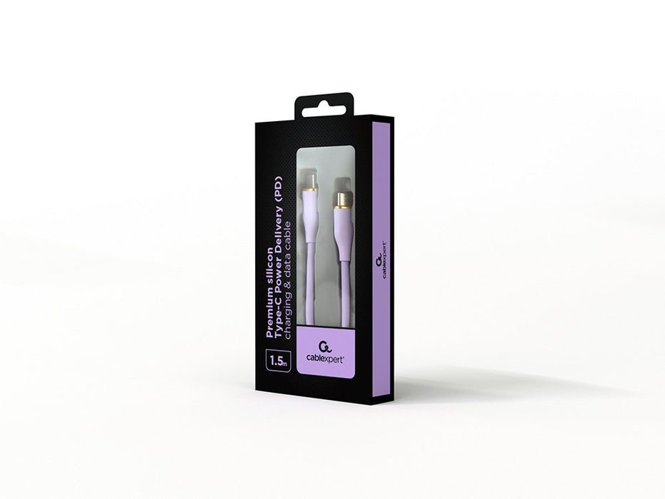 EAN 8716309132213 - Gembird CC-USB2S-CMCM-1.5M-P cable USB USB 2.0 1,5 m USB C Púrpura imagen 2