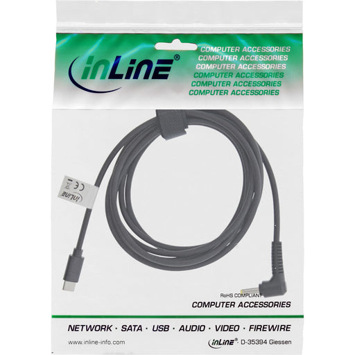 EAN 4043718294251 - InLine 26675 cable de transmisión Negro 2 m USB C EIAJ-02 (4.0 mm, 1.7 mm) imagen 2