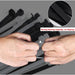 EAN 8057685306370 - Techly 200 x 2.5mm presilla Nylon Negro 100 pieza(s) imagen 10