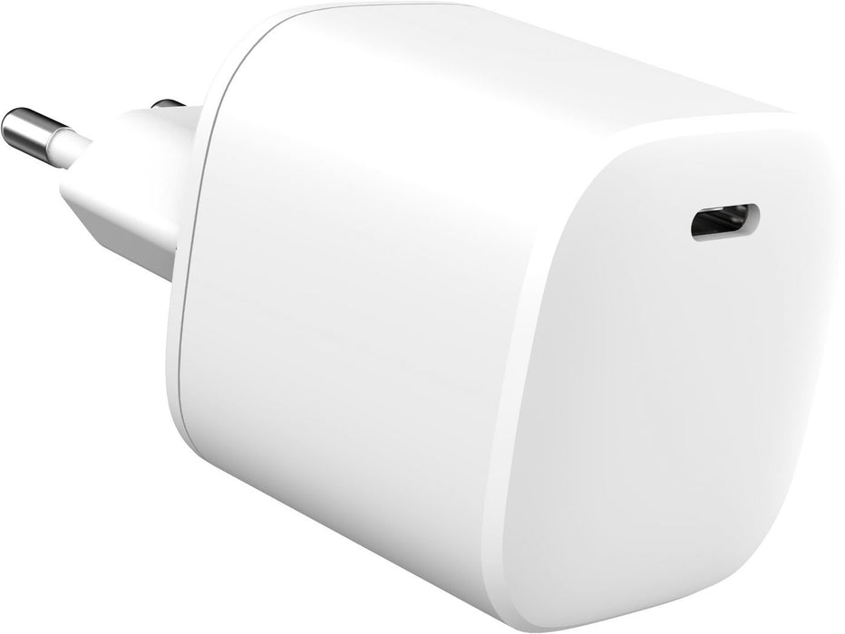 EAN 5704174534907 - eSTUFF ES635045 cargador de dispositivo móvil Smartphone Blanco Corriente alterna Carga rápida Interior imagen 1