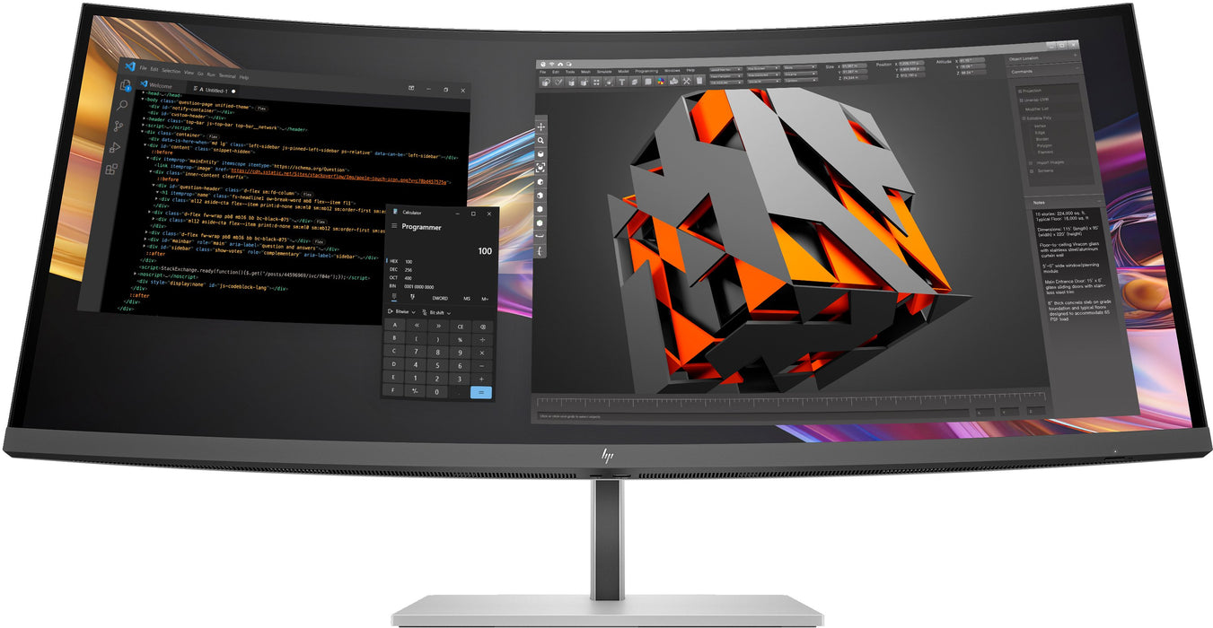 EAN 5715328385429 - HP Series 7 Pro 37.5 inch WQHD+ Thunderbolt 4 Monitor - 738pu pantalla para PC 95,2 cm (37.5") 3840 x 160 imagen 1