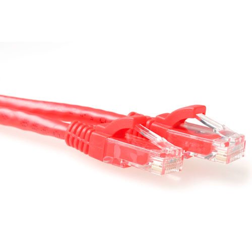 EAN 8716065254525 - ACT IS8551 cable de red Rojo 1,5 m Cat6 U/UTP (UTP) imagen 1