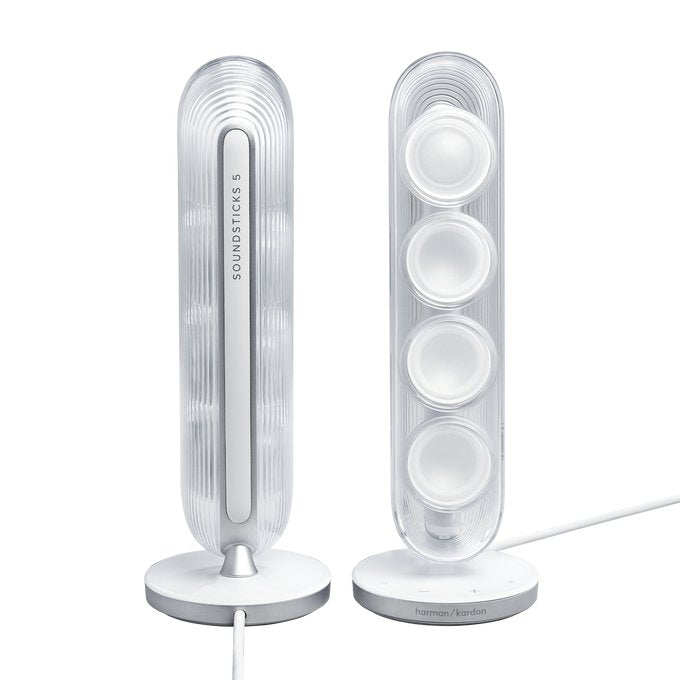 EAN 1200130026713 - Harman/Kardon SoundSticks 5 conjunto de altavoces 190 W Blanco 2.1 canales Bluetooth imagen 6