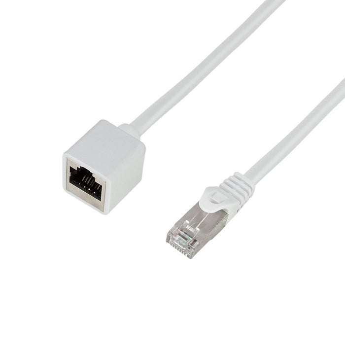 EAN 4052792067873 - LogiLink CQX031S cable de red Blanco 1 m Cat6a S/FTP (S-STP) imagen 1