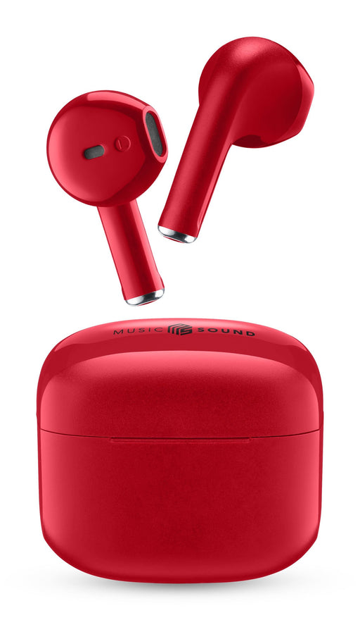 EAN 8018080454790 - Music Sound Swag Auriculares True Wireless Stereo (TWS) Dentro de oído Llamadas/Música Rojo imagen 1