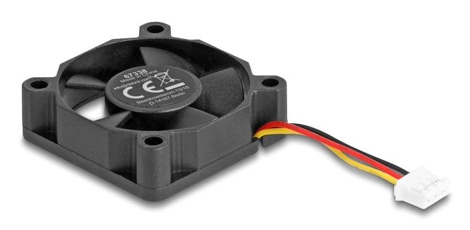 EAN 4043619673384 - DeLOCK 67338 sistema de refrigeración para ordenador Carcasa del ordenador Ventilador 3,5 cm Negro 1 piez imagen 2