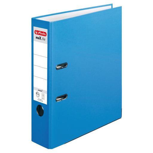 EAN 4008110086729 - Herlitz 10094837 carpeta de cartón Azul imagen 1