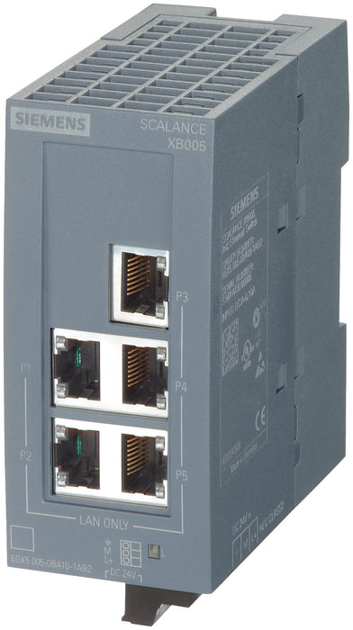 EAN 4019169853903 - Siemens 6GK50050BA001AB2 No administrado L2 Fast Ethernet (10/100) Gris imagen 1