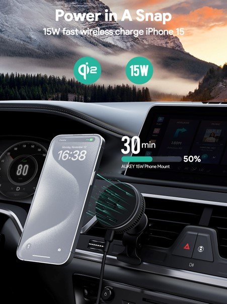 EAN 0689323788613 - AUKEY HD-MC13A cargador de dispositivo móvil Teléfono móvil Negro Encendedor de cigarrillos Auto imagen 5