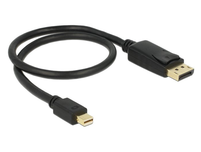 EAN 4043619839841 - DeLOCK Mini Displayport/Displayport, 0.5 m 0,5 m Negro imagen 2